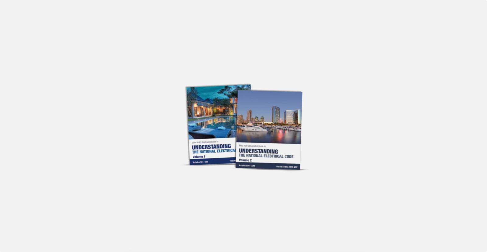 Mike Holt&rsquo;s Illustrated Guide National Electrical Code (NEC) 2017 Vol 1 & 2