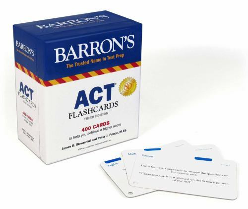 Barron&rsquo;s Test Prep Ser.: ACT Flashcards by Patsy J. Prince and James D….