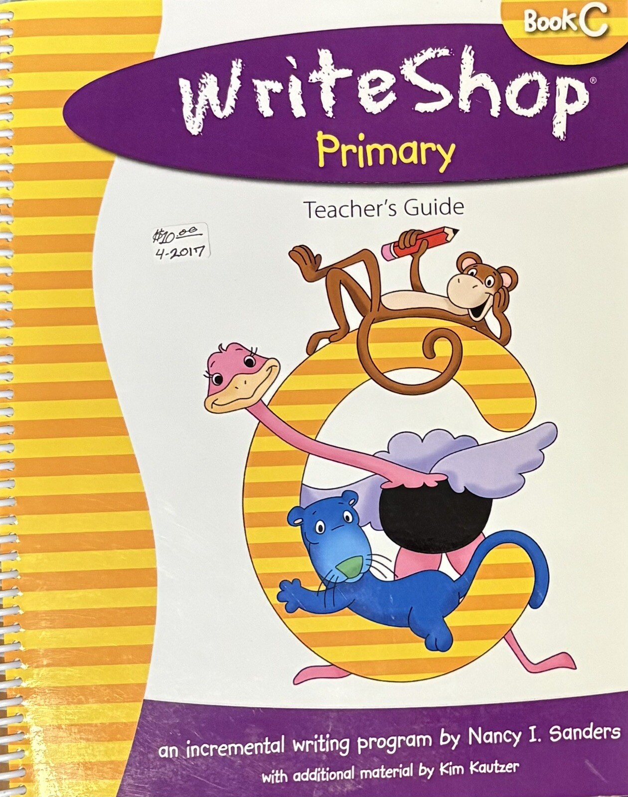 WriteShop Primary Book C Teacher&rsquo;s Guide and partial Activity Set Worksheet Pack