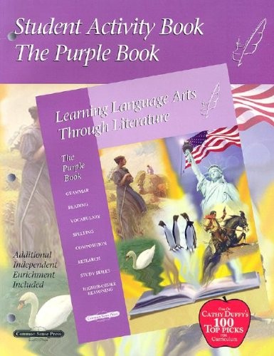 STUDENT ACTIVITY BOOK – THE PURPLE BOOK (LEARNING LANGUAGE By Common Sense Press