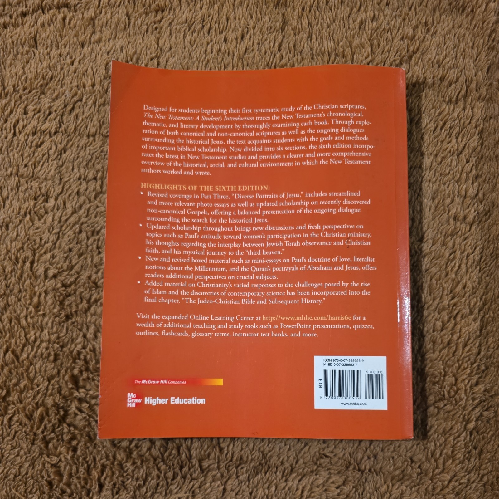 New Testament : A Student&rsquo;s Introduction by Stephen Harris (2008, Trade…