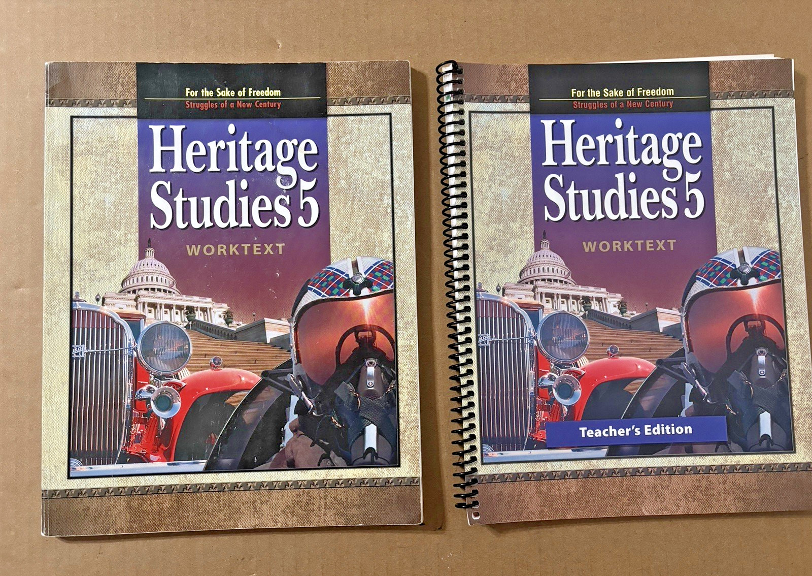 BJU Homeschool Heritage Studies 5 Worktext Teacher&rsquo;s & Student Edition – Grade 5