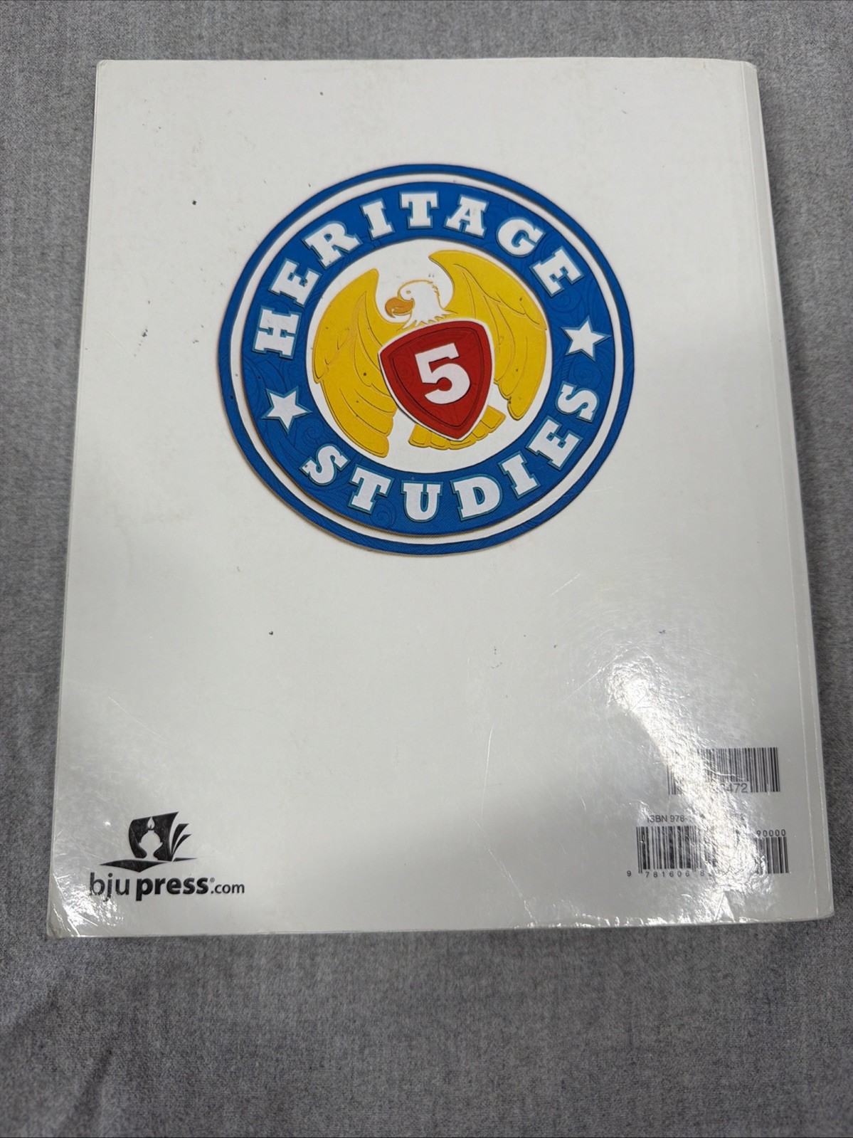 BJU Press Heritage Studies 5- Activity Answer Key & Student Text- 4th Ed
