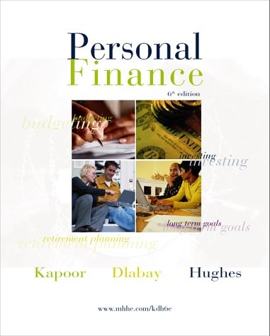Personal Finance – Jack R. Kapoor – Very Good – See condition notes