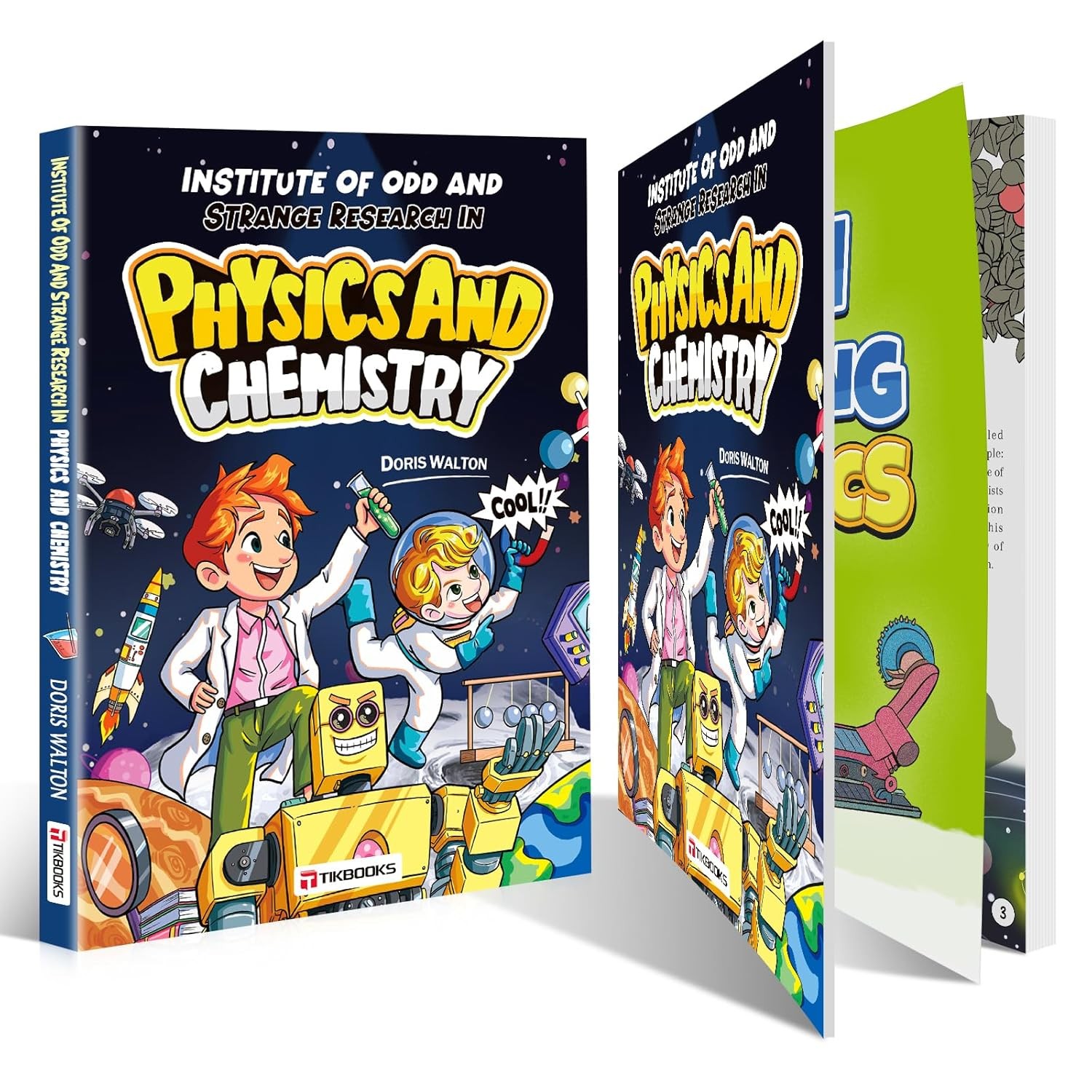 comic form to teach mathematics, physics, and chemistry knowledge, designed to s