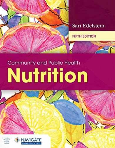 Community and Public Health – Paperback, by Edelstein Sari – Very Good c