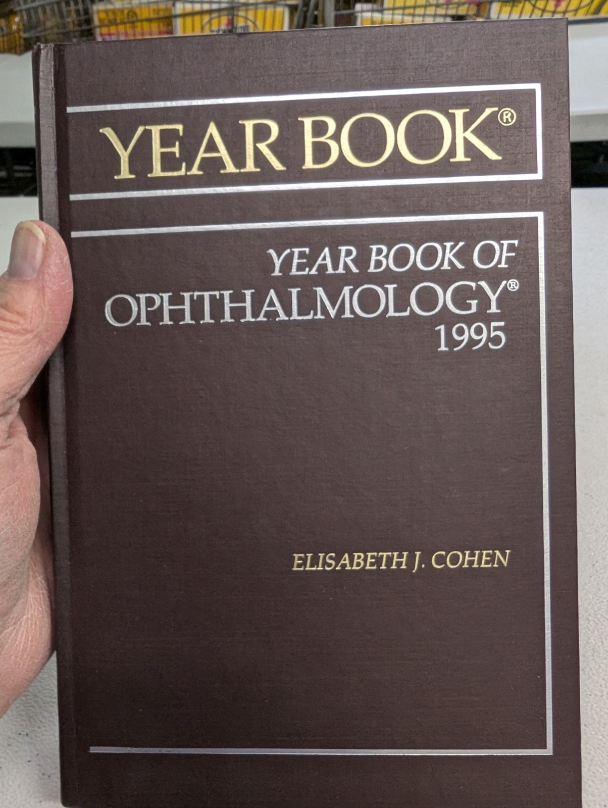 Year Book of Ophthalmology 1995 – Cohen ed – numerous contributors LN 260120