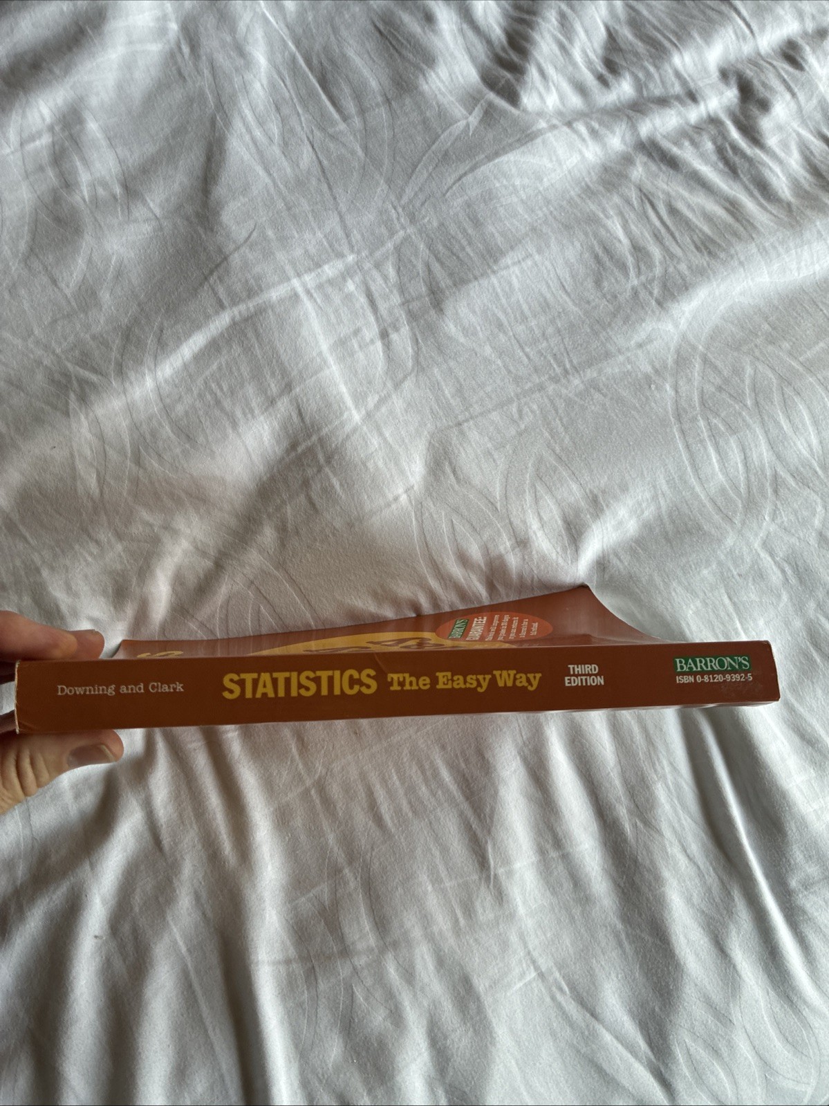 Statistics The Easy Way (Barron&rsquo;s E-Z) – Paperback 1997