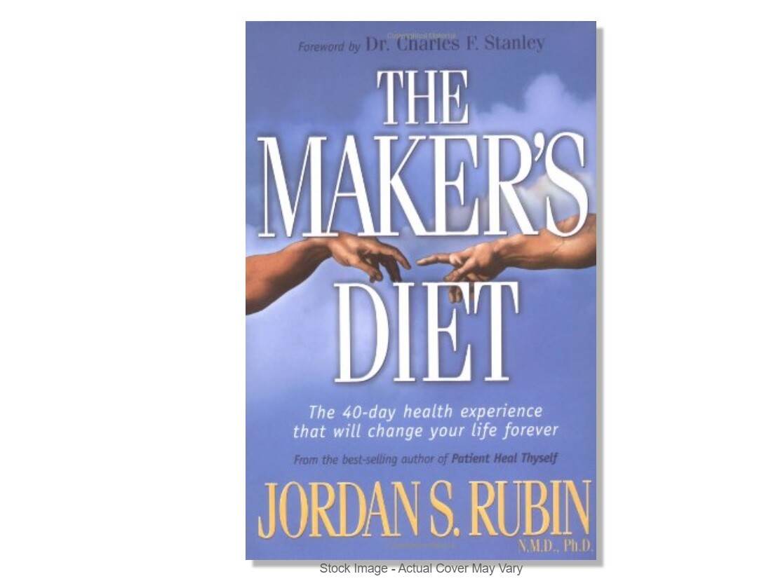 THE MAKER&rsquo;S DIET by Jordan S. Rubin a Hardcover book FREE SHIPPING weight loss