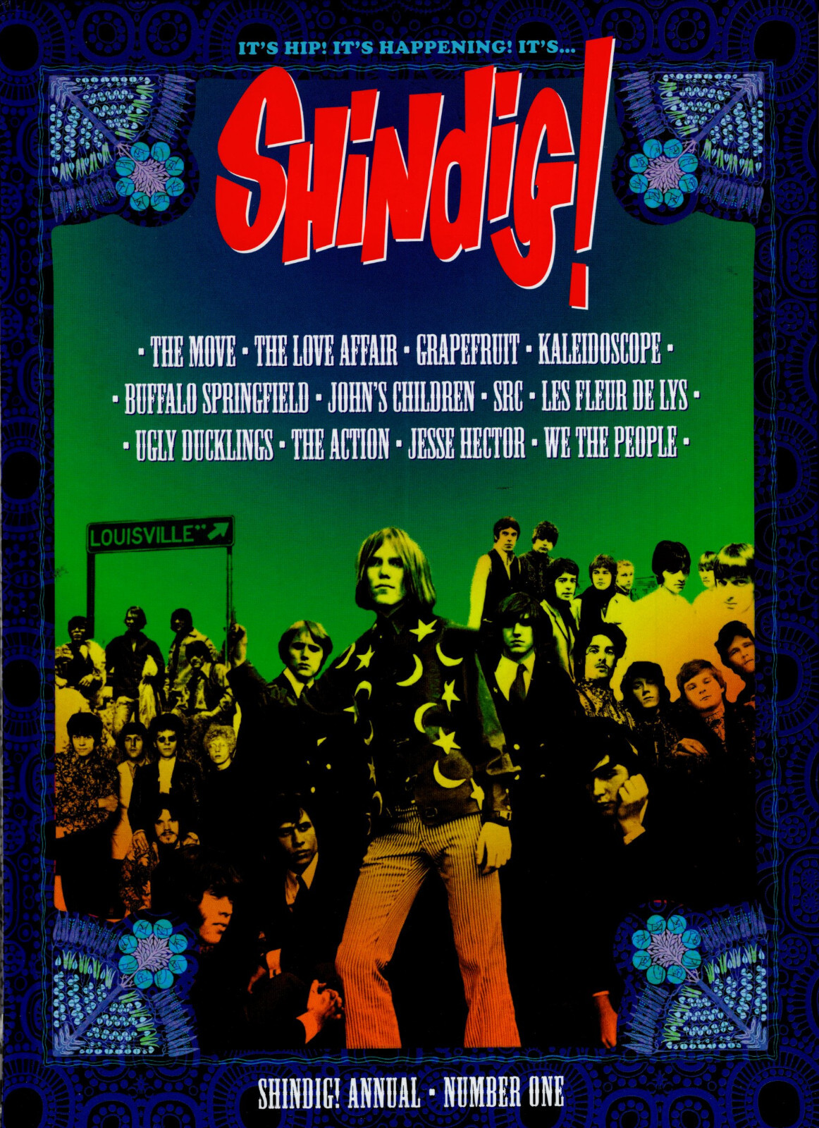 UK SHINDIG Magazine ANNUAL NUMBER ONE~112 Pages~BUFFALO SPRINGFIELD~The MOVE~NEW