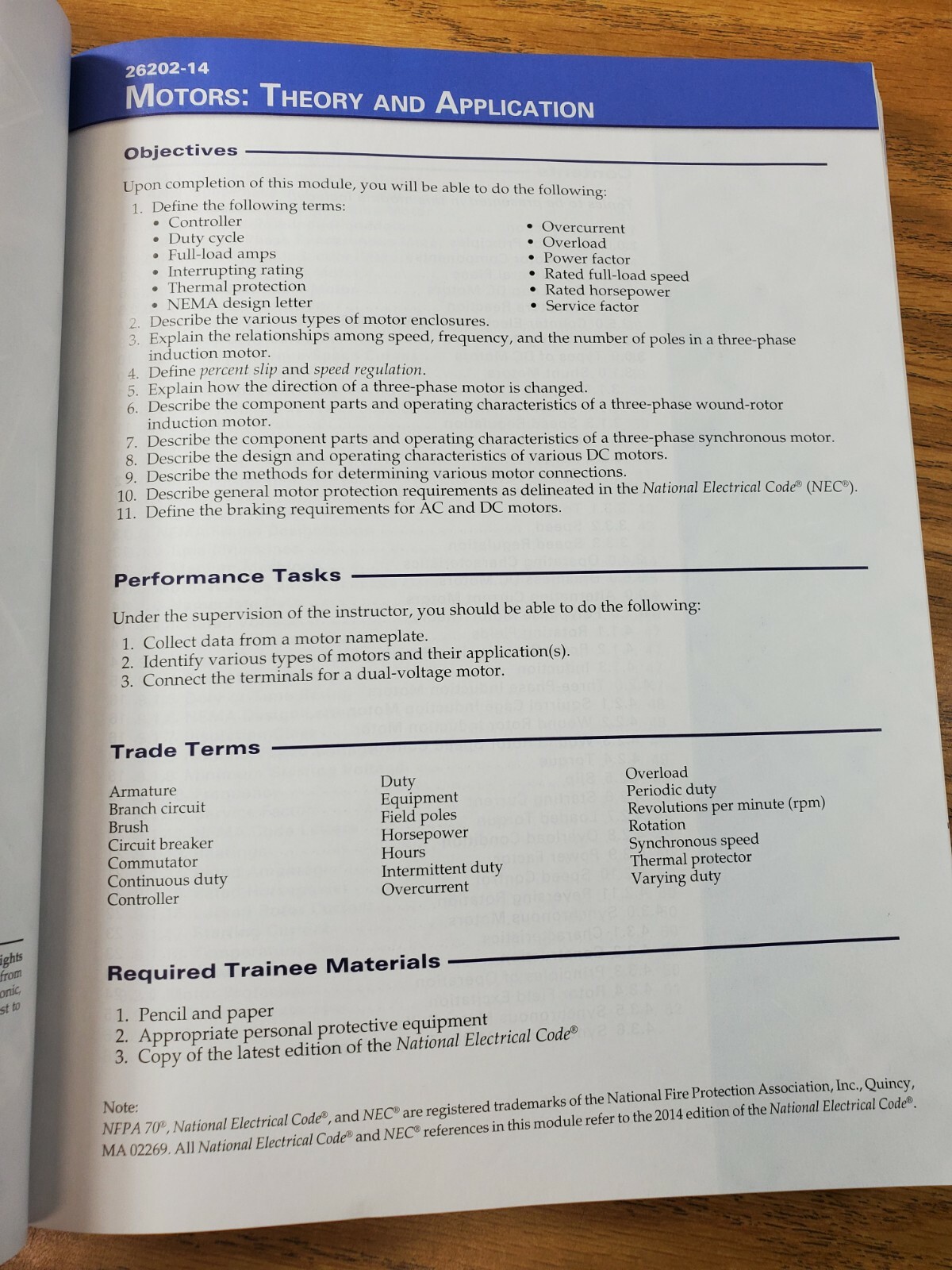 Electrical Level 2 Trainee Guide PB « CLEAN »