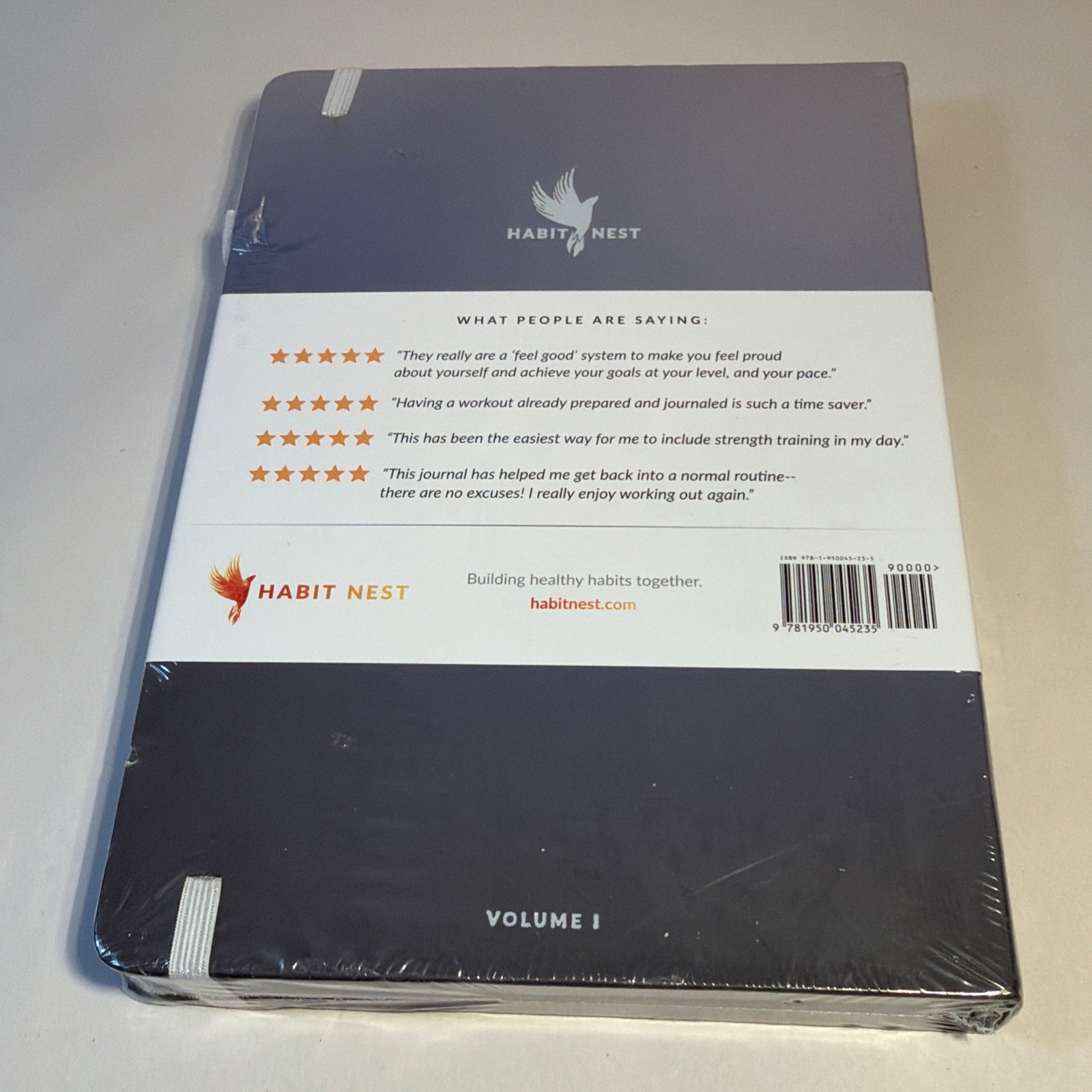 Bodyweight Home Workout Journal No Equipment Needed Habit Nest – BRAND NEW