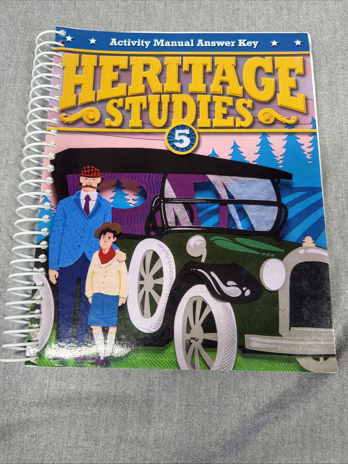 BJU Press Heritage Studies 5- Activity Answer Key & Student Text- 4th Ed