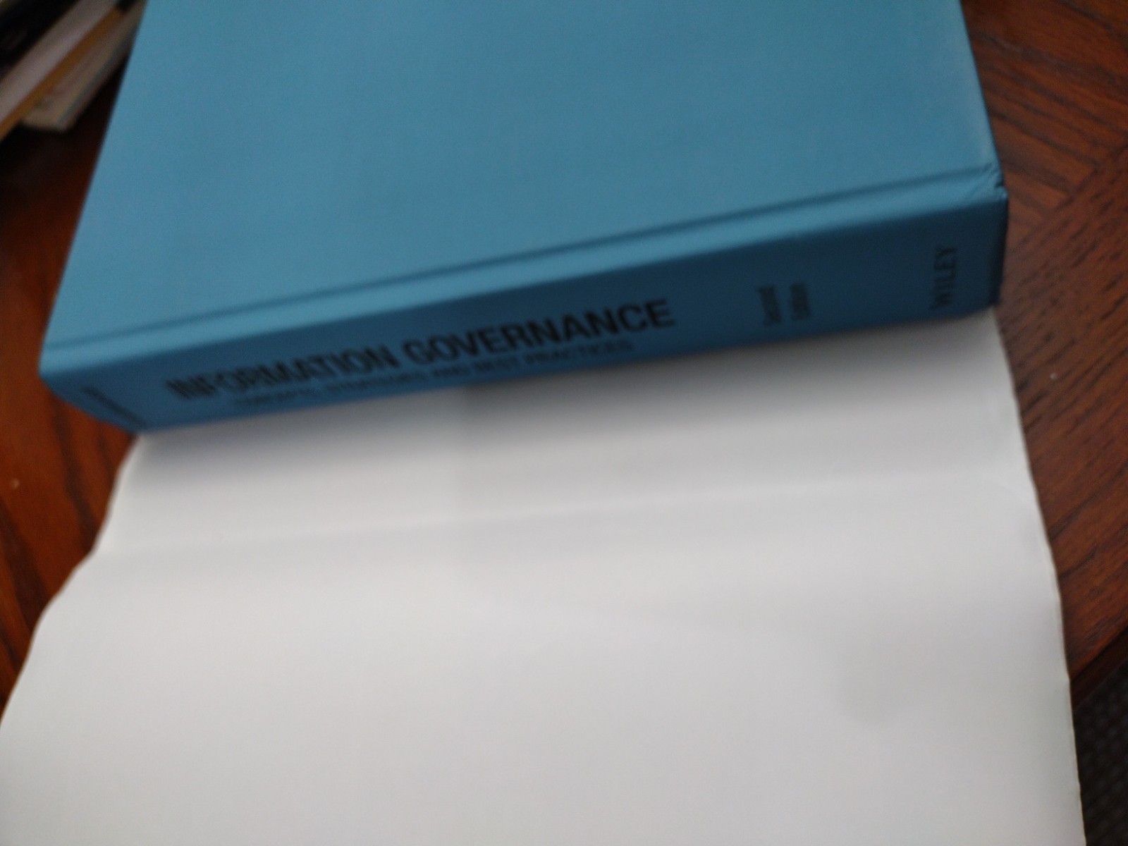 Wiley Cio Ser.: Information Governance : Strategies Smallwood (2020 Hardcover)