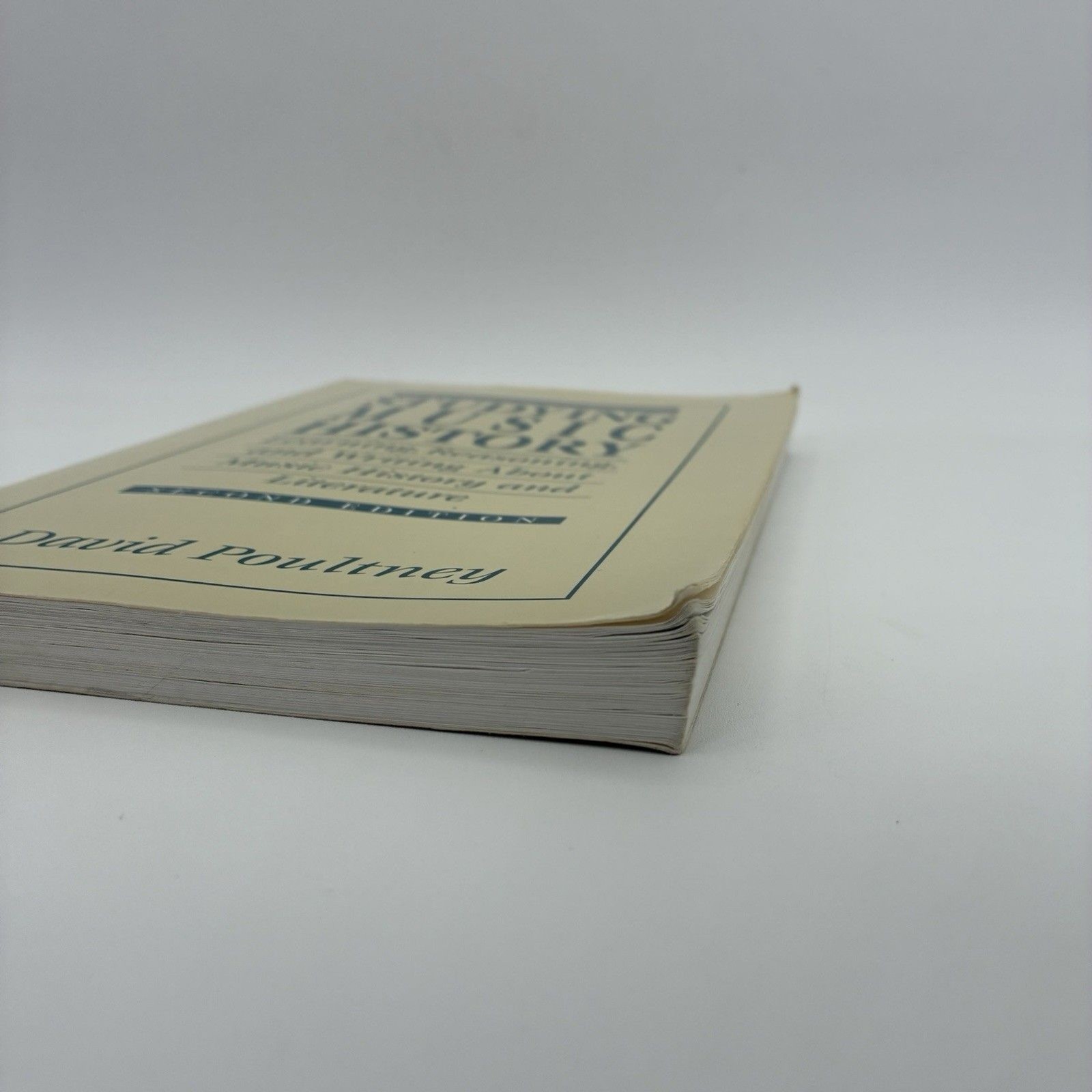 Studying Music History: Learning, Reasoning, and Writing About Music History and