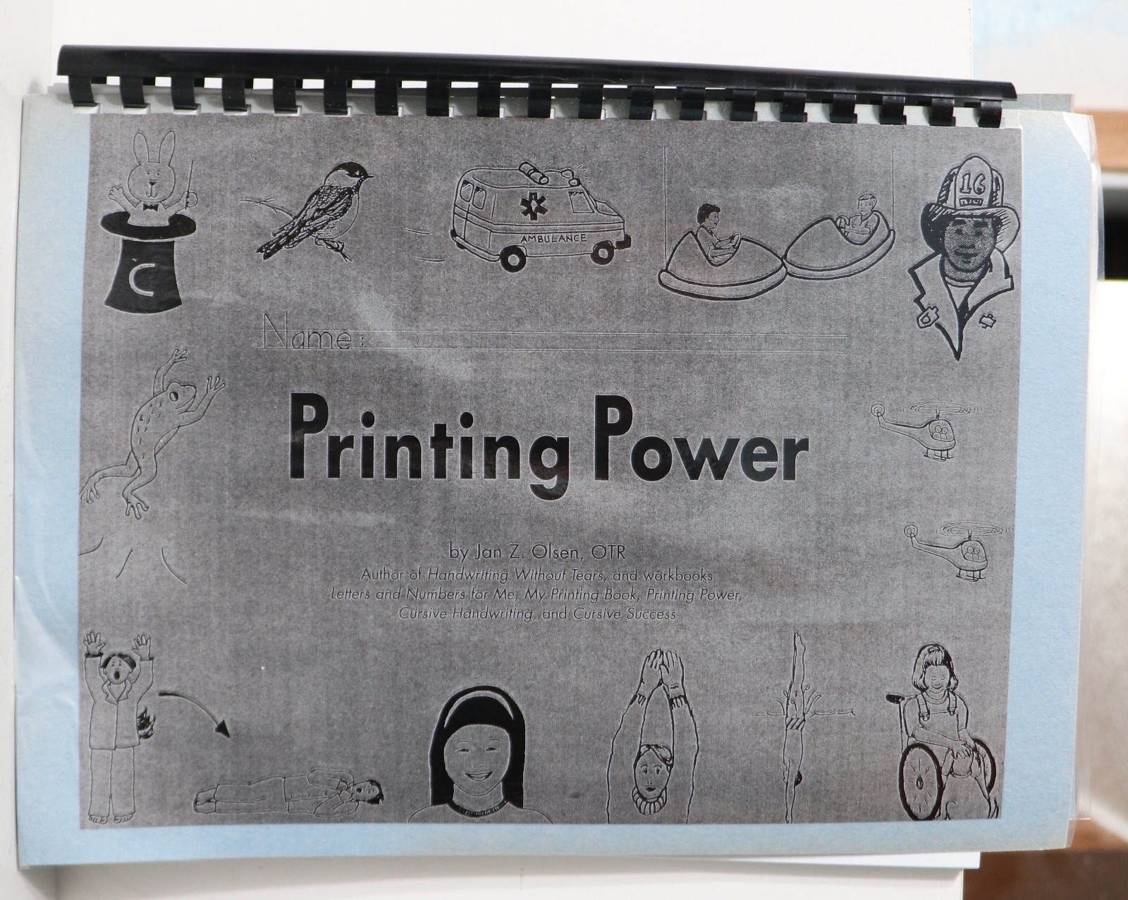 Handwriting Without Tears: Printing Power (Learning Without Tears) 2000 Olsen