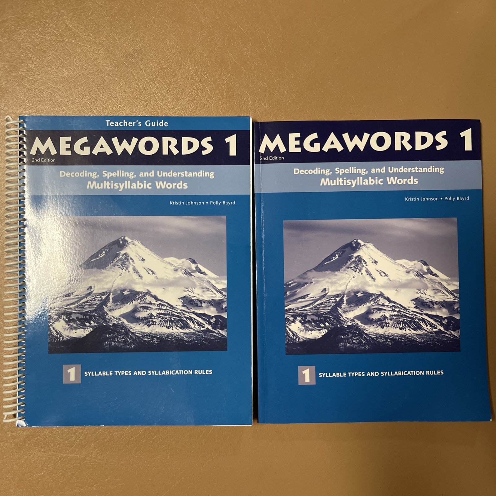 Megawords 1 Teacher&rsquo;s Guide 2nd Edition Decoding Spelling Spiral Bound(2book)