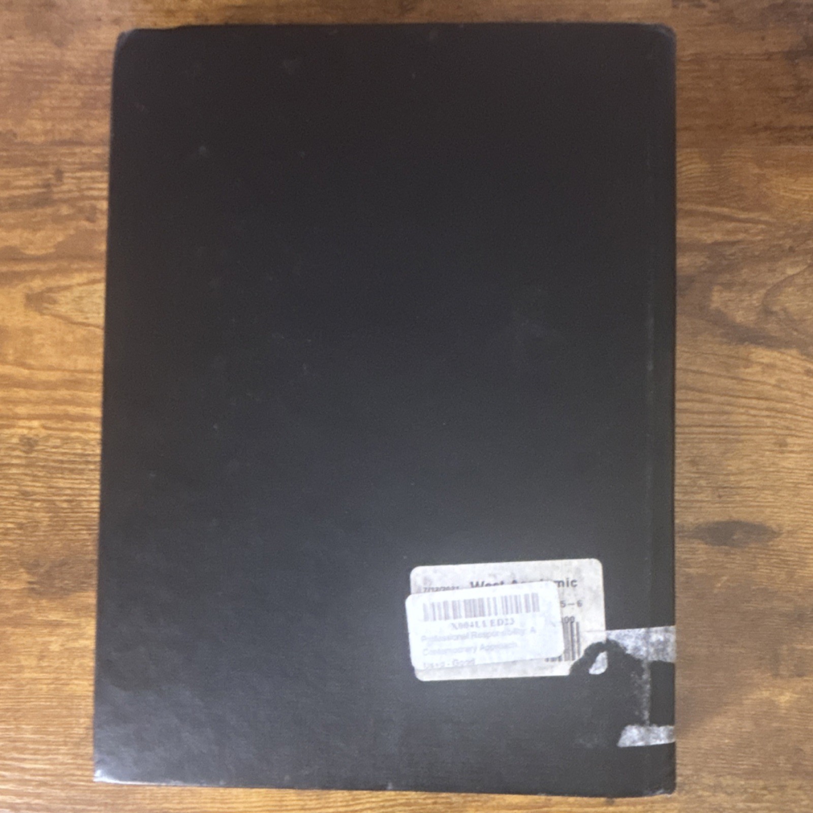 West Academic Professional Responsibility: A Contemporary Approach 4th Ed HC