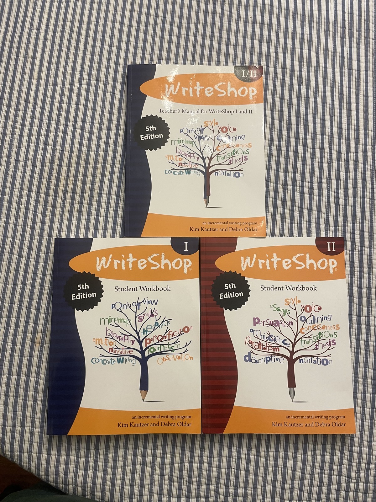 WriteShop 5th Ed Teacher&rsquo;s Manual I & II Student Workbooks I & II – Complete Set