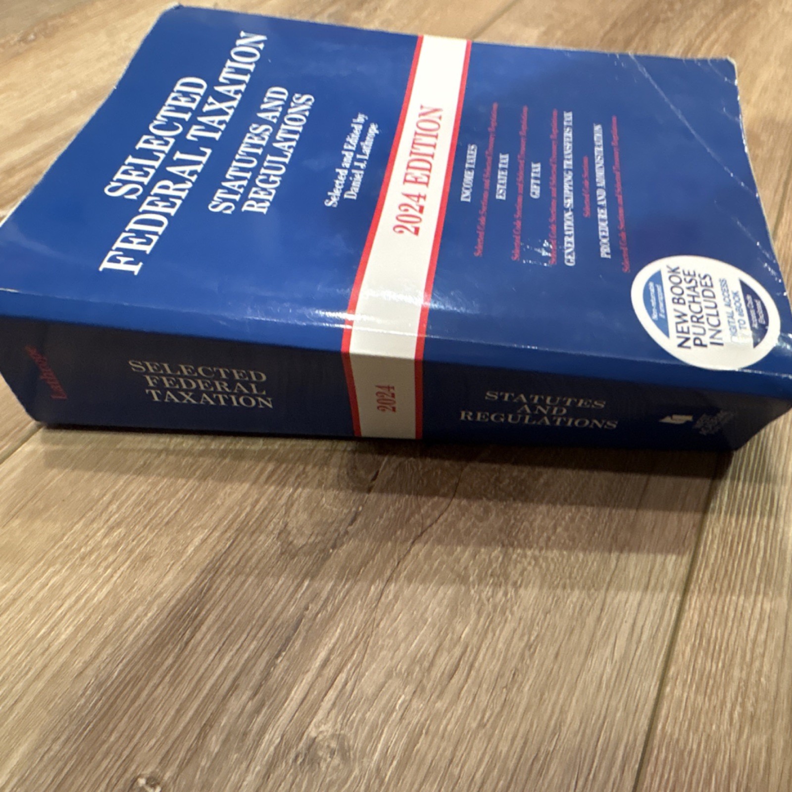 Selected Federal Taxation Statutes 2024 Paperback by Lathrope, West Academic