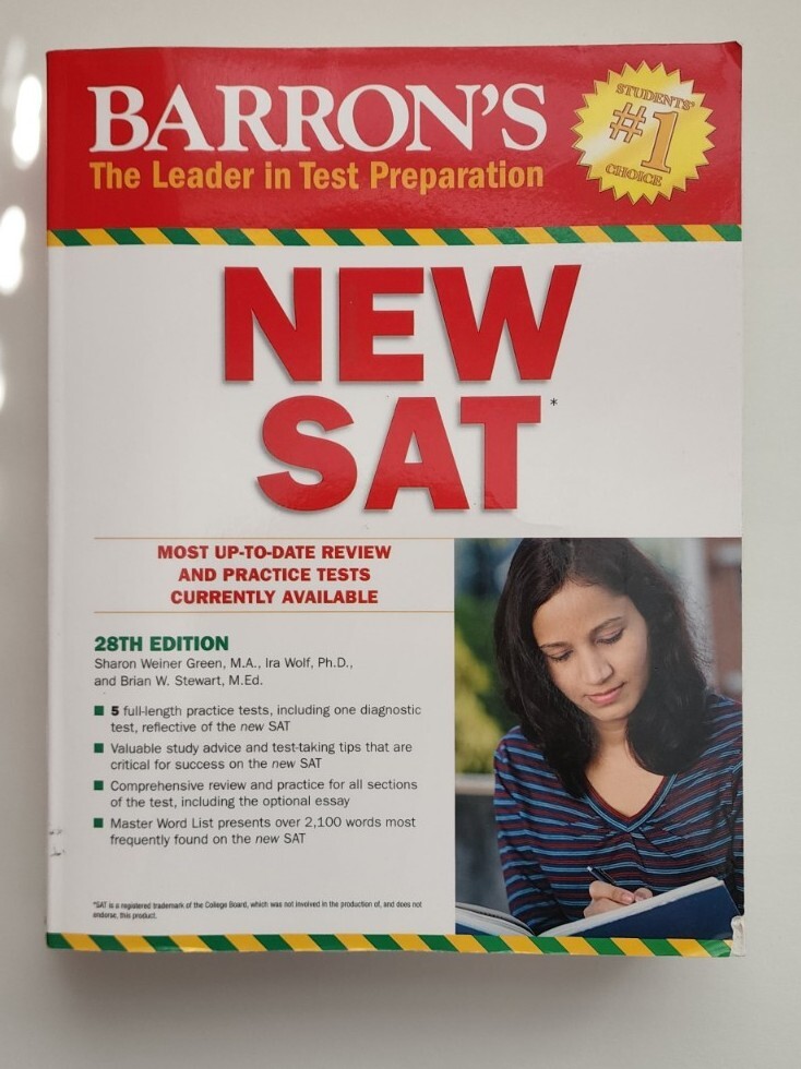 Barron&rsquo;s New SAT by Ira K. Wolf, Sharon Weiner Green and Brian W. Stewart