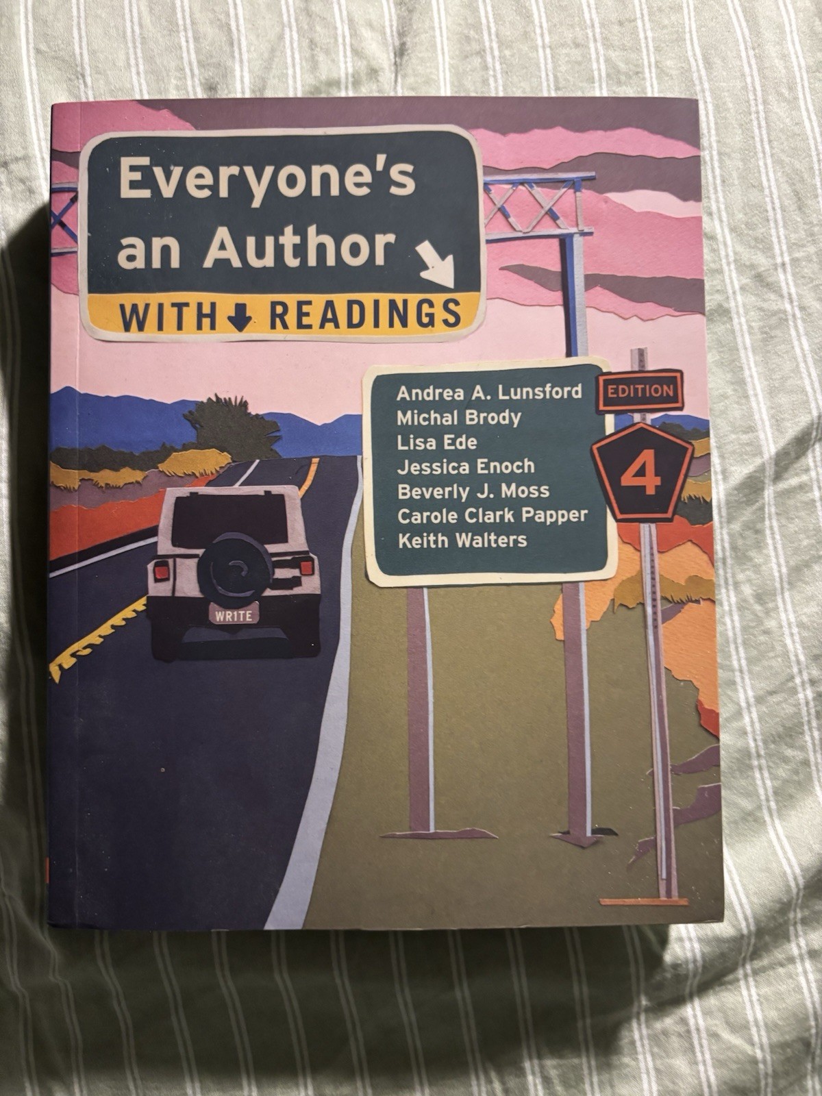 Everyone&rsquo;s an Author with Readings 4th Edition by Lunsford et al w/ access code