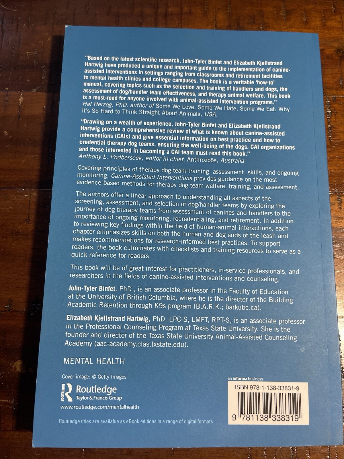 Canine-Assisted Interventions: A Comprehensive Guide to Credentialing Therapy D,