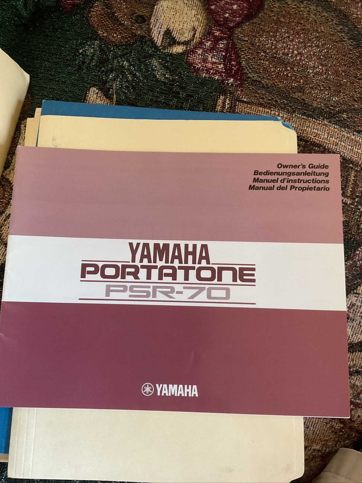 Yamaha PSR-70 Instruction Manual: 36 Pages