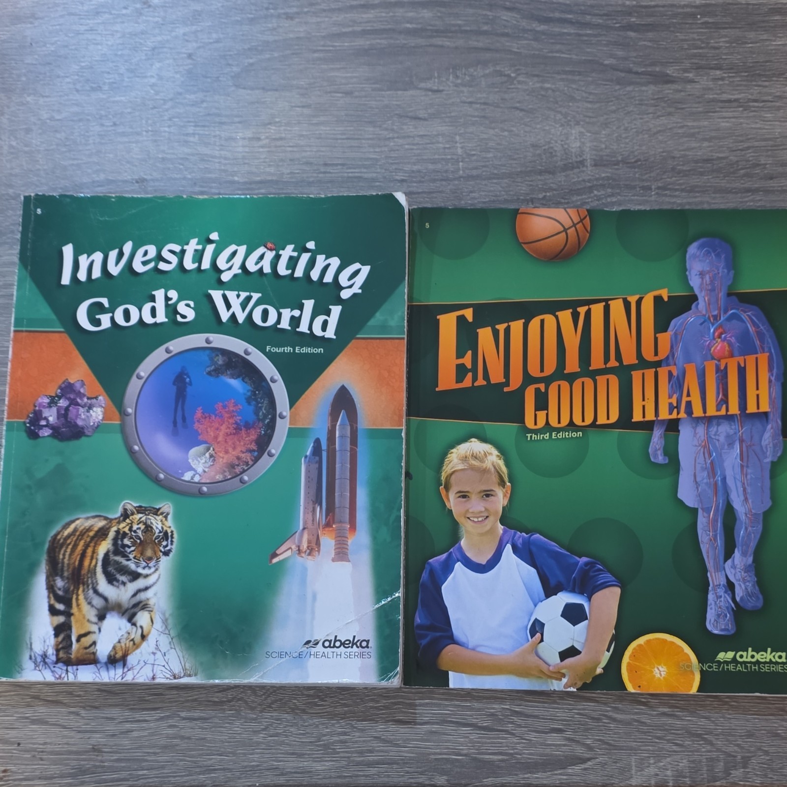 Abeka Investigating God&rsquo;s World & Enjoying Good Health 5th grade
