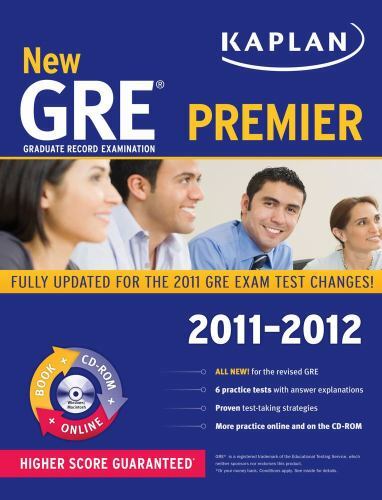 New GRE 2011-2012 Premier by Kaplan (2011, Mixed Lot)