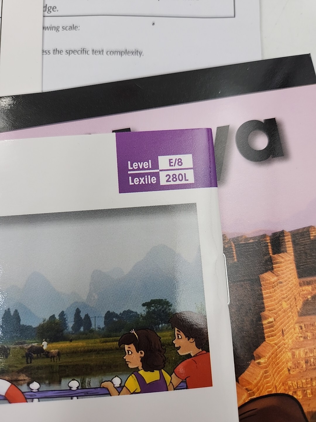 Benchmark Education Text Connections E/8 (6) « Tim And Maya In China » Homeschool