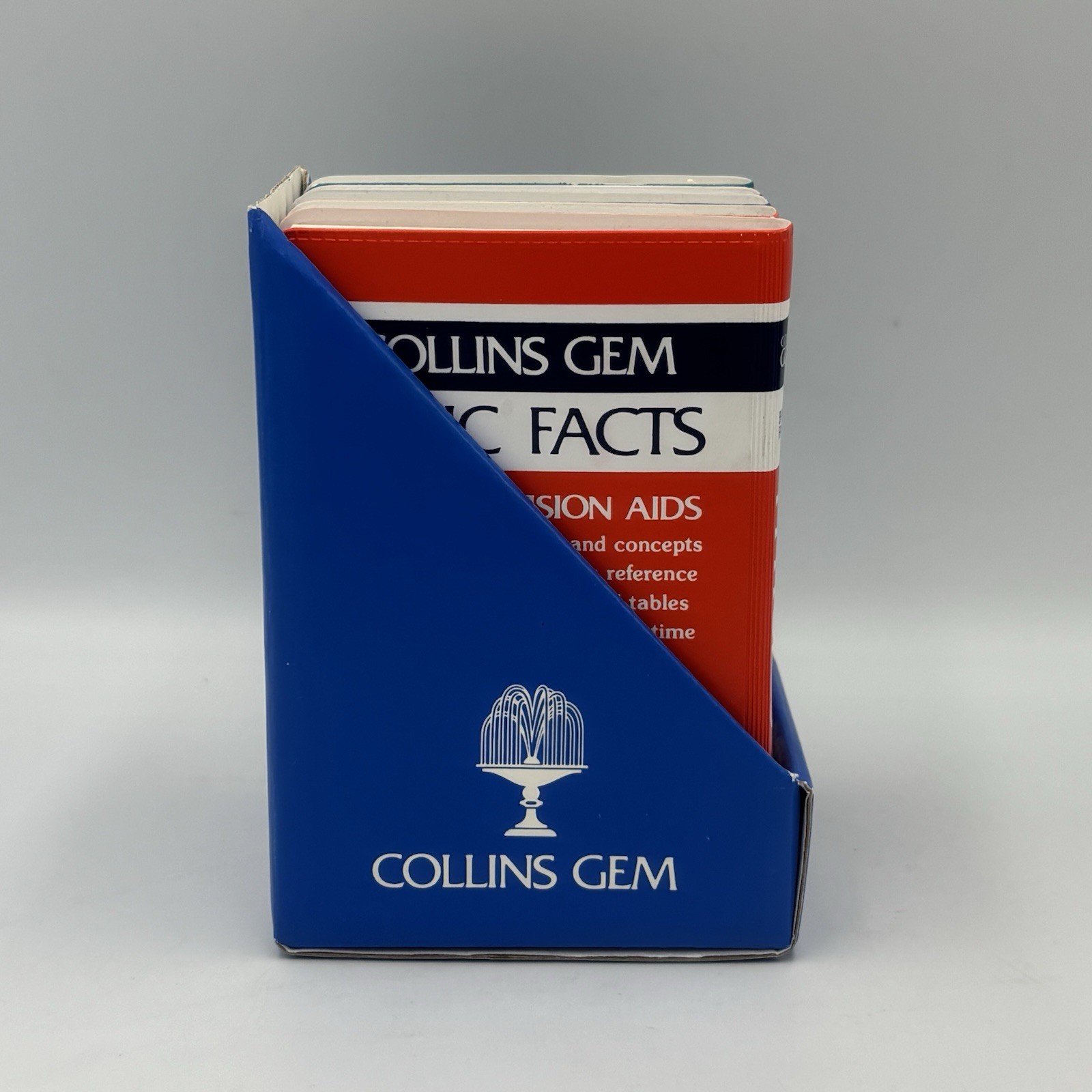 Collin’s Gem Travel Size Study Pocket Books Basic Facts College