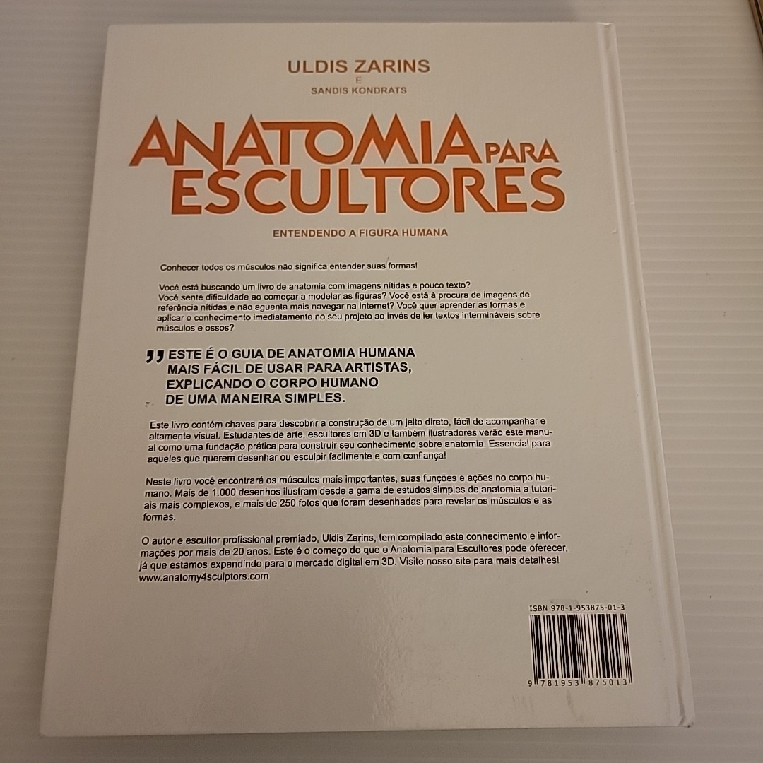 Anatomy for Sculptors Book – Spanish Version – *LN* – 2014 – Fine Art Resource