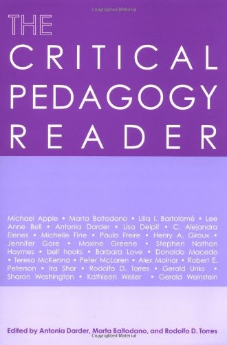 The Critical Pedagogy Reader. 9780415922616