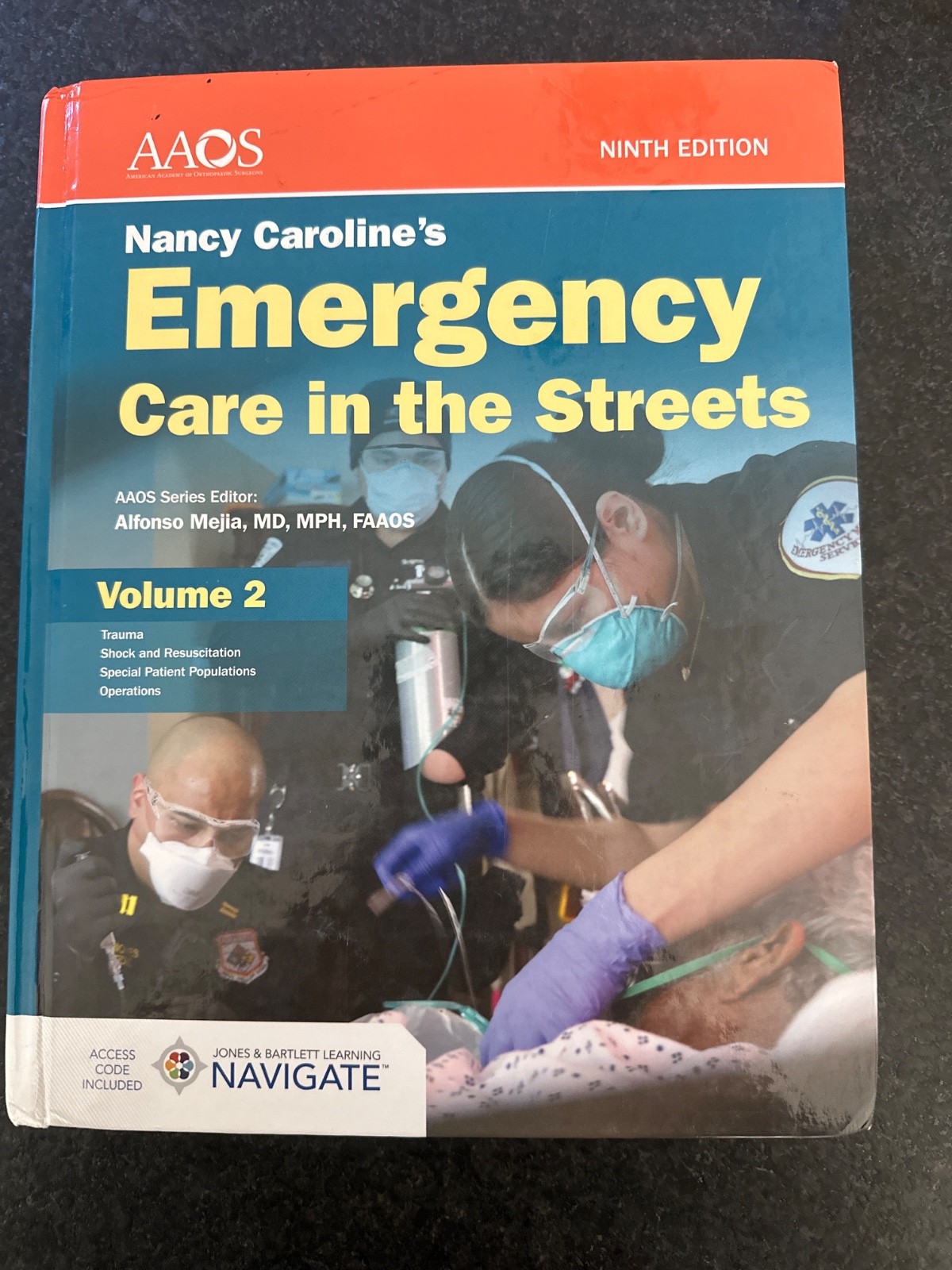 BOOK ALONE: Nancy Caroline&rsquo;s Emergency Care in the Streets 9e Volume 2 : . by…