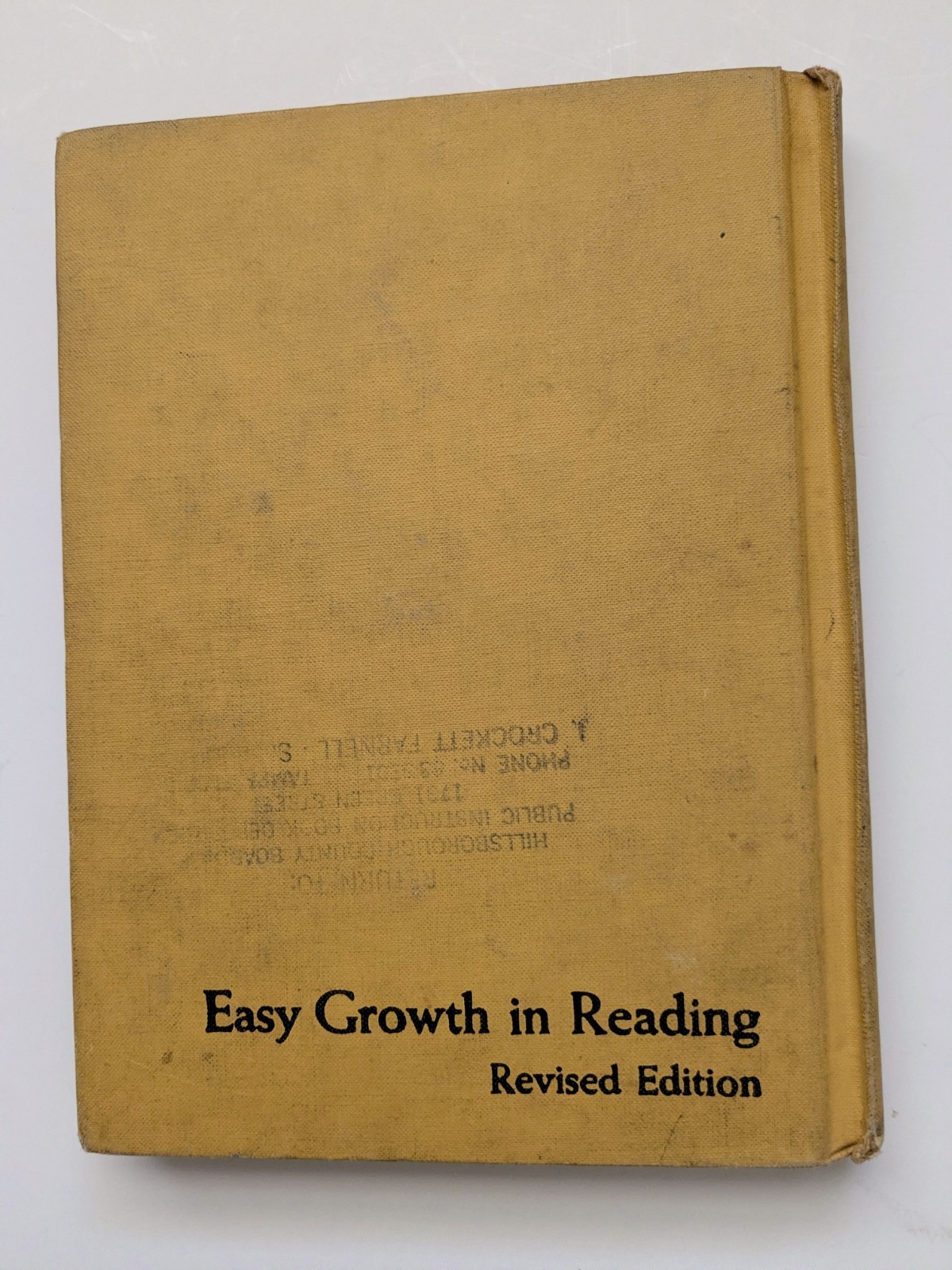 Vintage »Good Stories » Easy Growth in Reading 1957 Hard Cover School Book