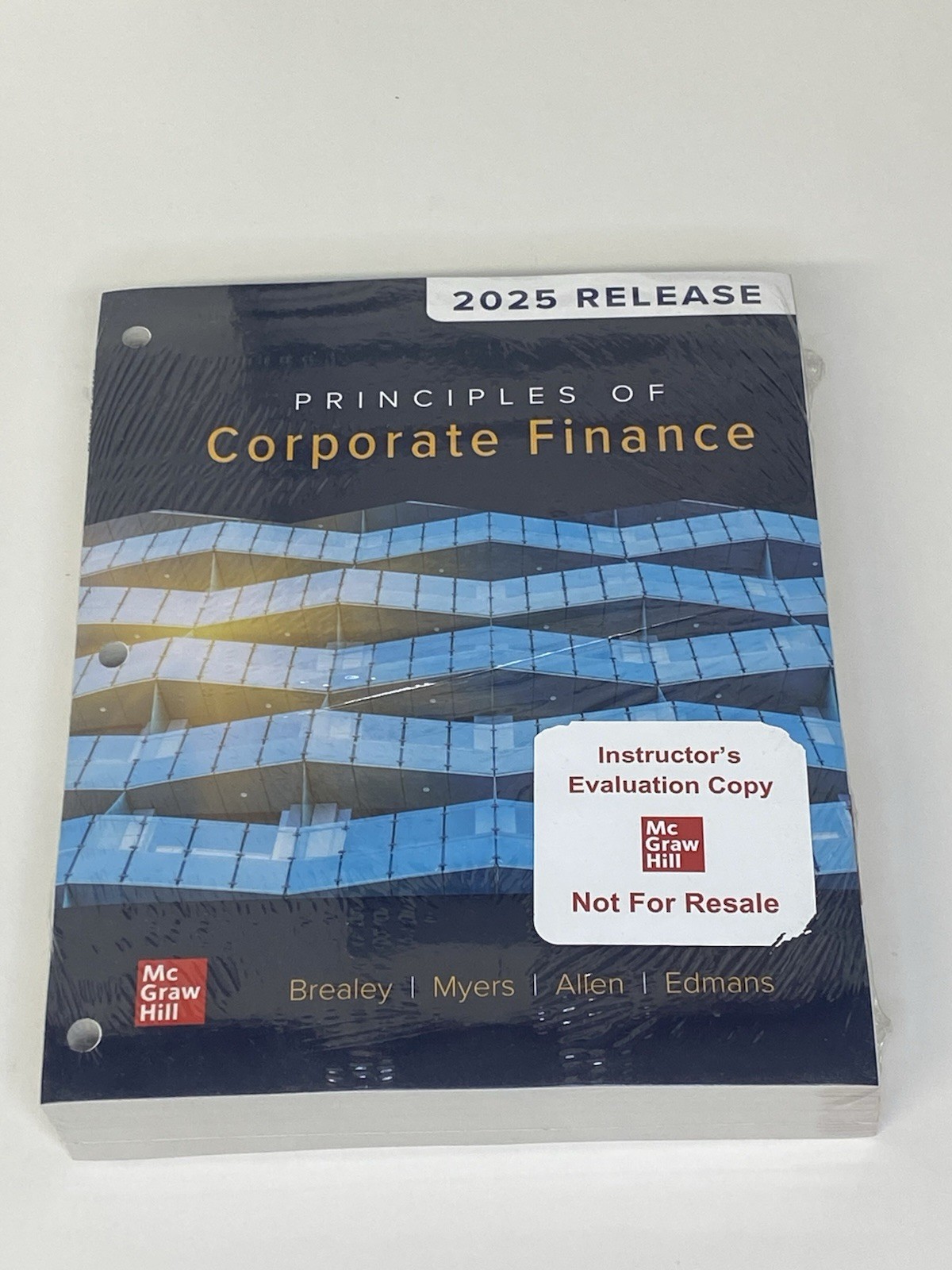 LOOSE-LEAF FOR PRINCIPLES OF CORPORATE FINANCE 2025 RELEASE NEW & SEALED