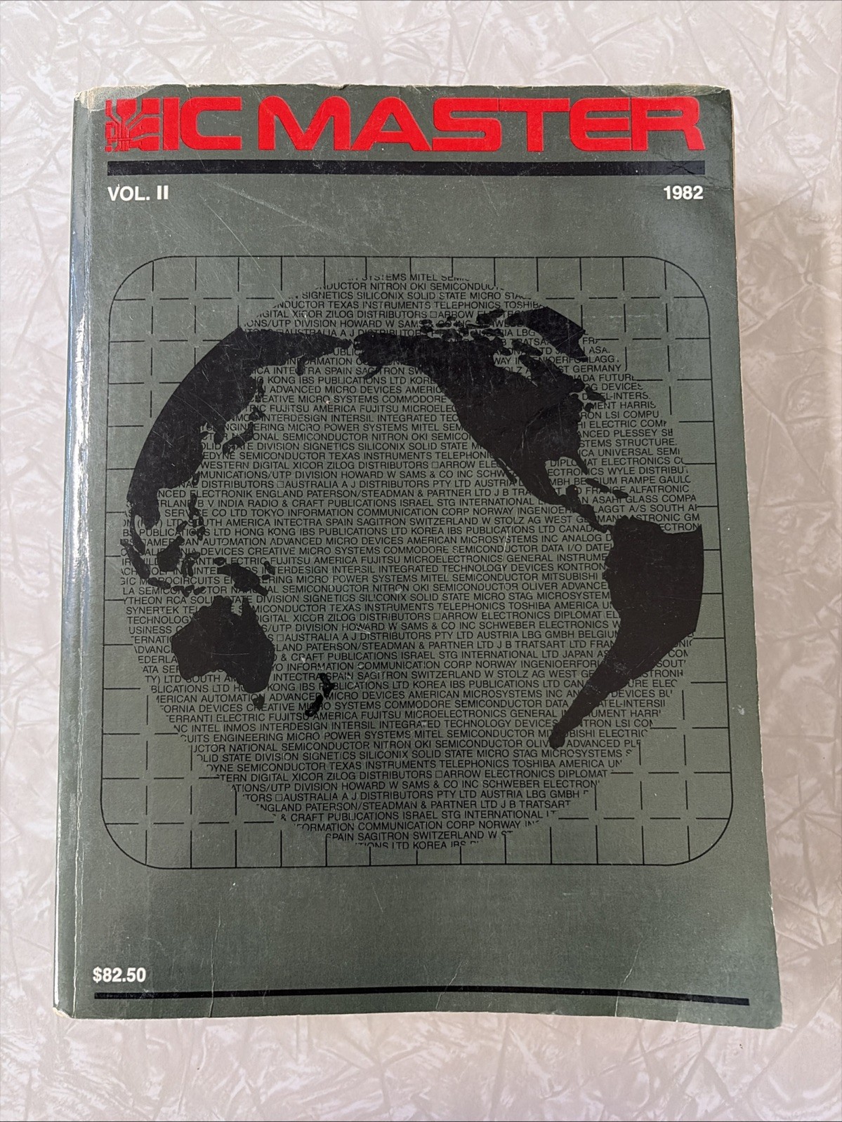 1982 IC MASTER Selection Guide For Engineering Design-Vol. II