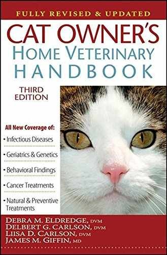 Cat Owner&rsquo;s Home Veterinary – Hardcover, by Eldredge Debra M.; – Very Good z