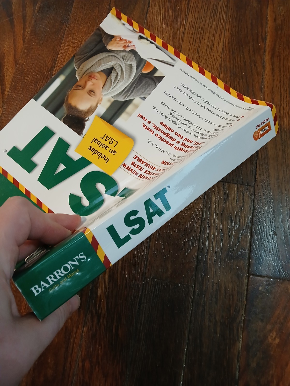 Barron&rsquo;s Test Prep Ser.: LSAT with Online Tests by John F. Mares and Jay B….