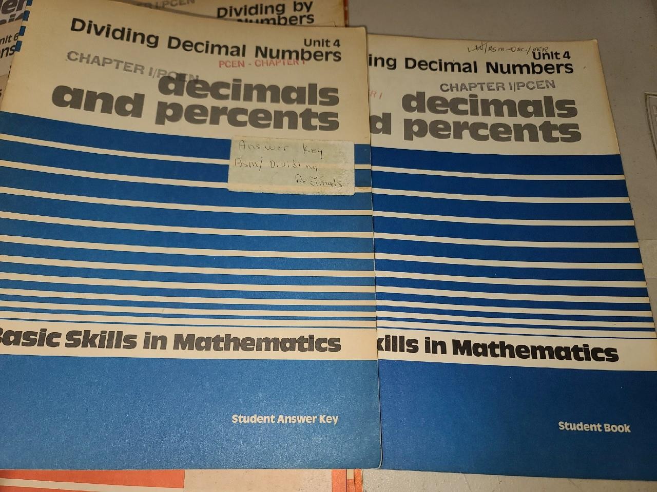 Basic Skills in Mathematics – Student & Answer Key Books – Allyn and Bacon