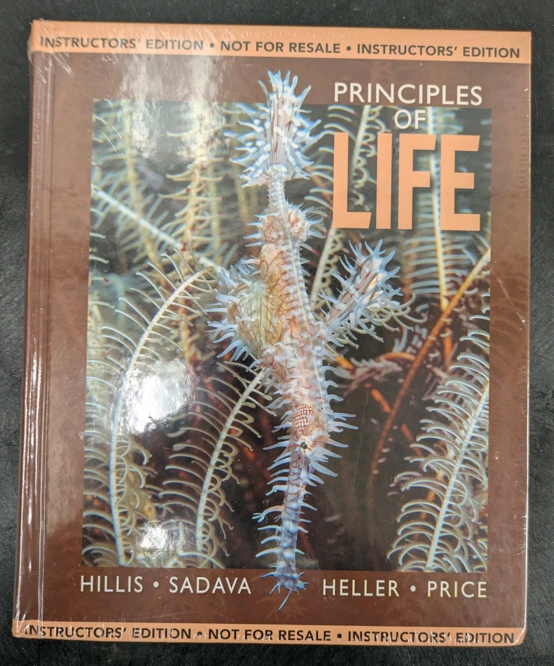Principles of Life Instructor&rsquo;s Edition Hillis Sadava Biology Textbook NEW