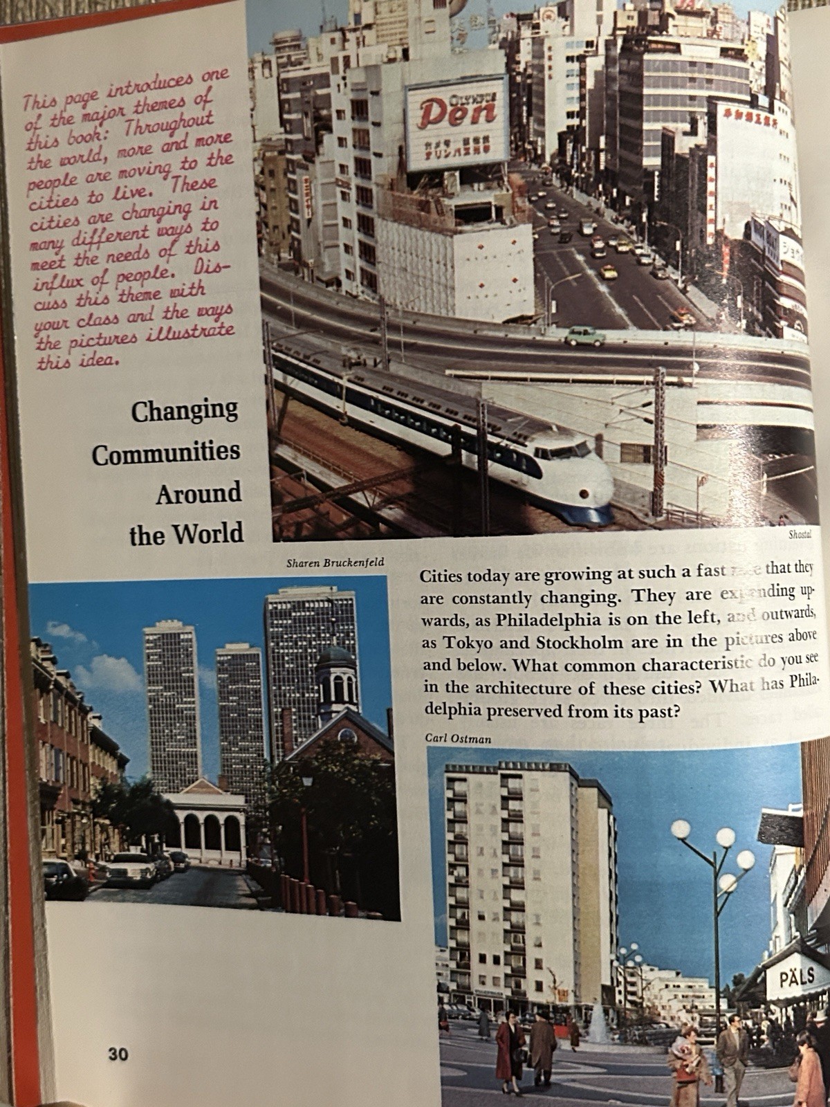 Vintage World Geography And History Textbook ‘Living As World Neighbors’ 1969 TE