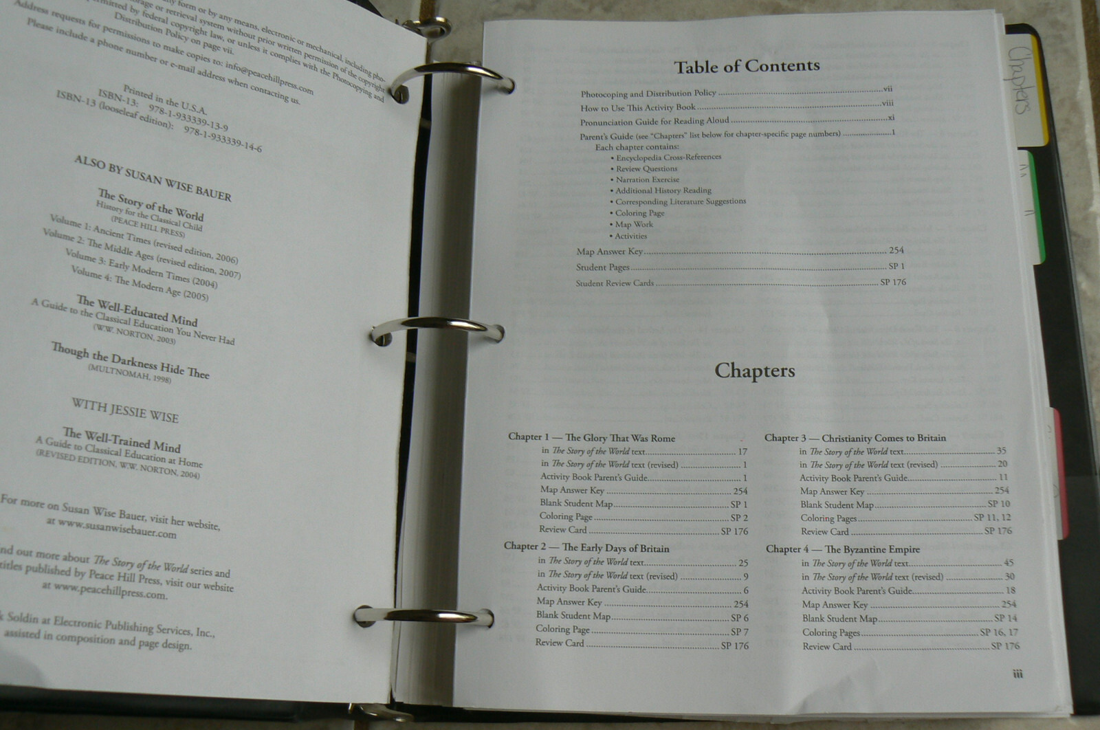 The Story of World,Activity Book Two :Middle Ages,History,Bauer,complete&clean!