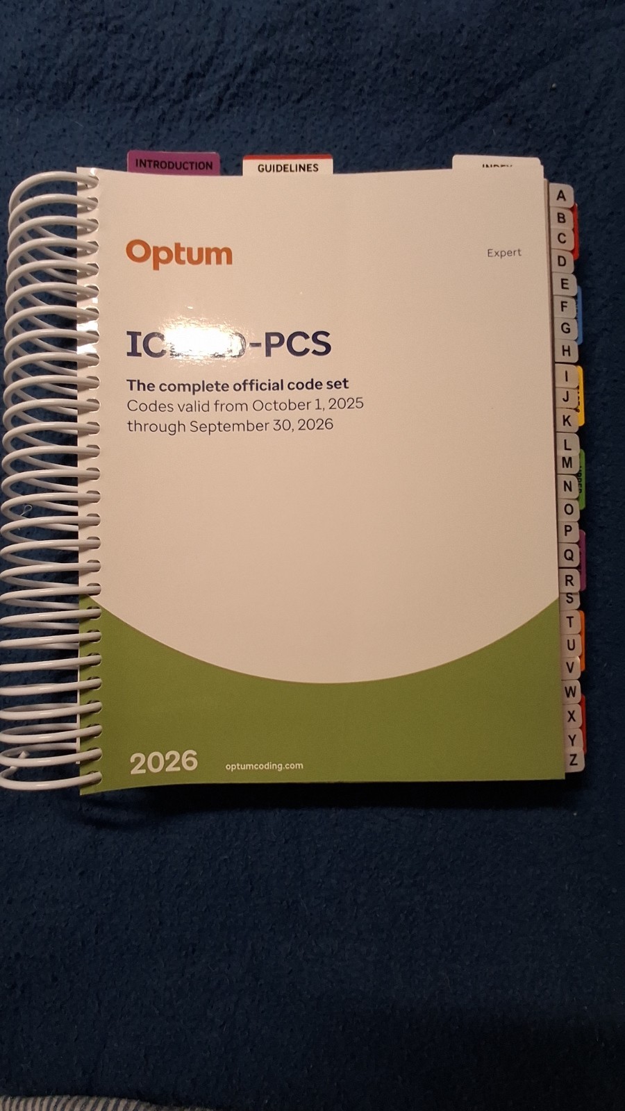 2026 ICD-10-PCS Expert – Spiral by Optum