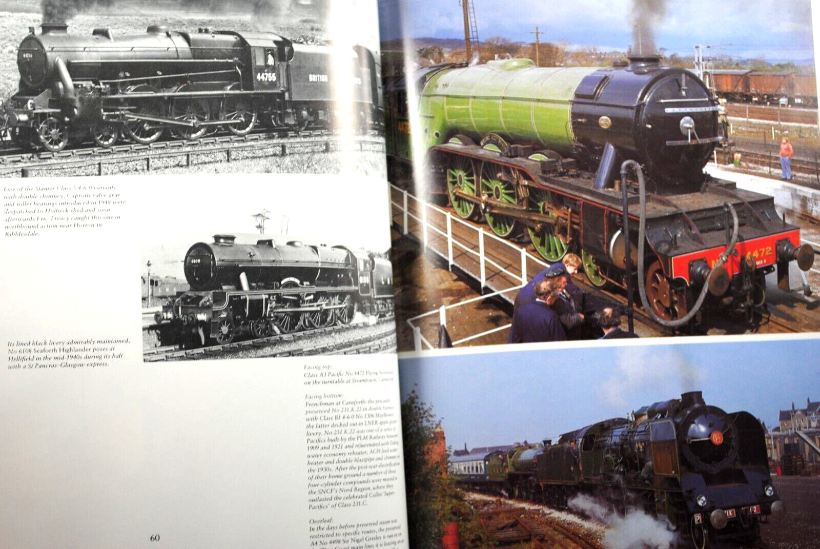 GREAT RAILWAYS PHOTOGRAPS in The British Isles By ERIC TREACY 216 Pages HB VGC