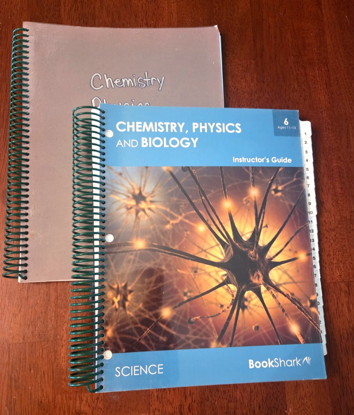 BookShark Science Level 6 Chemistry Physics Biology Instructor & Activity Books
