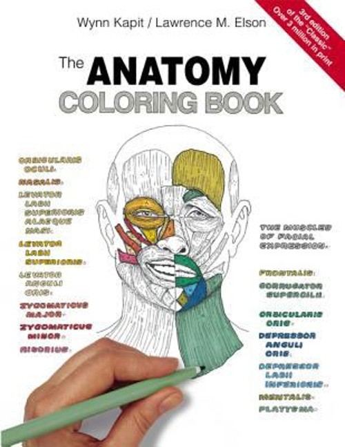 The Anatomy Coloring Book Paperback Wynn, Elson, Lawrence M. Kapi