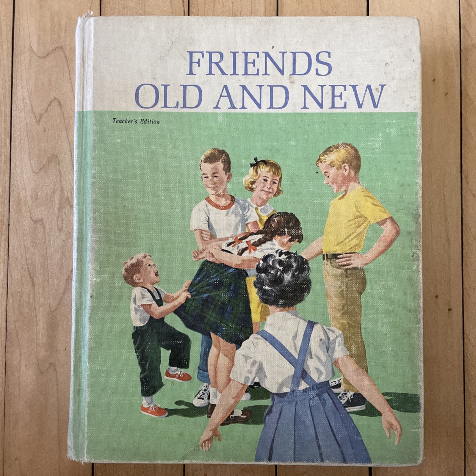 More Friends Old And New By New Basic Readers (1963 Hardcover) Teacher’s Edition