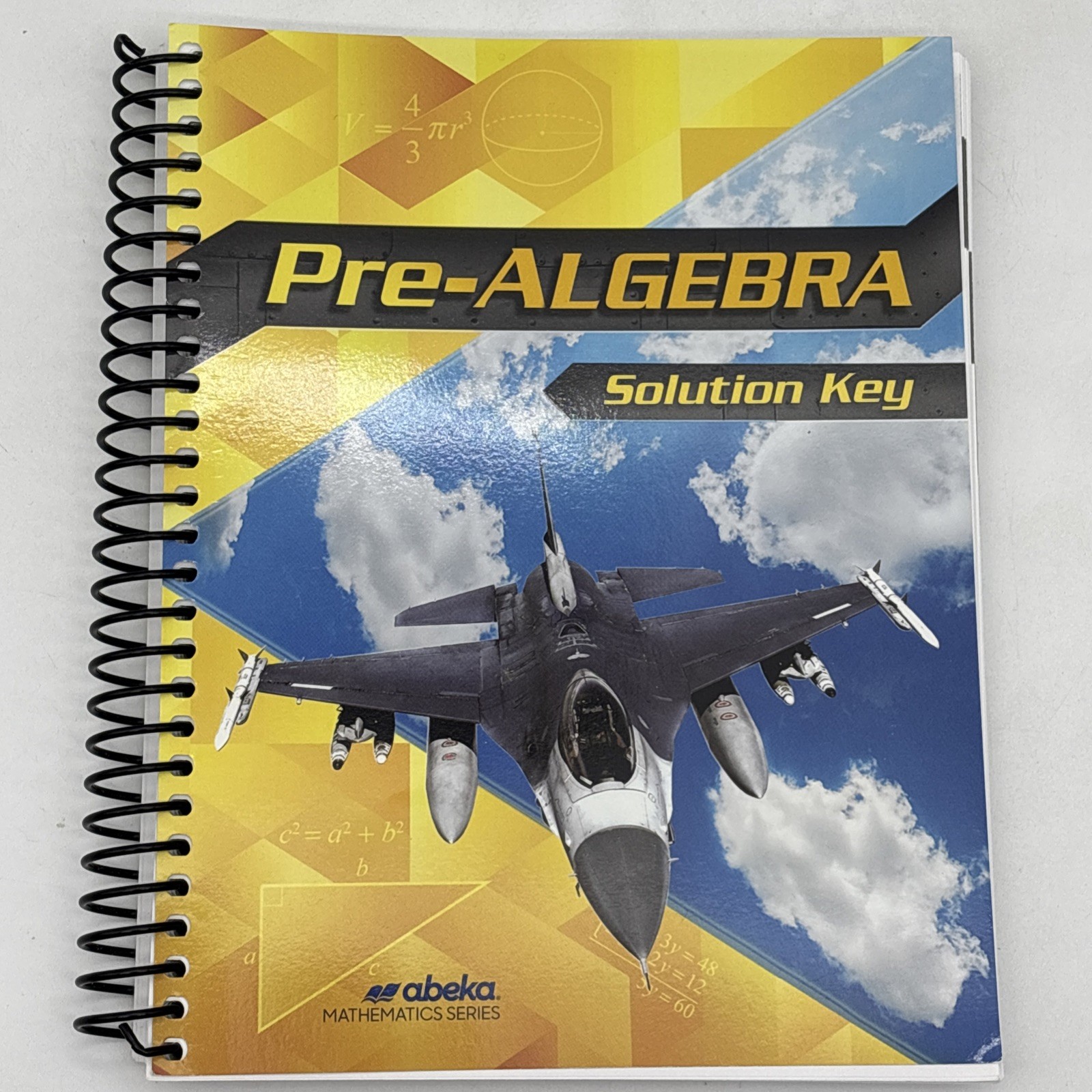 Abeka Pre-Algebra Solution Key Fourth Edition 2020 Pensacola Christian College